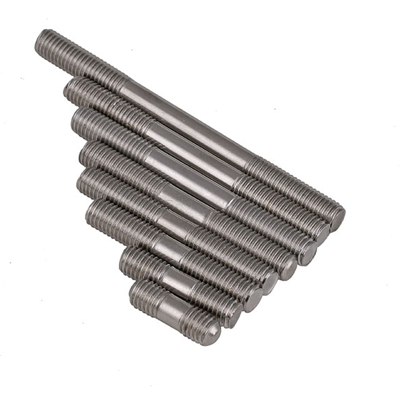 304 Stainless Steel CNC LatheTurning Part Custom Double Headed Screw