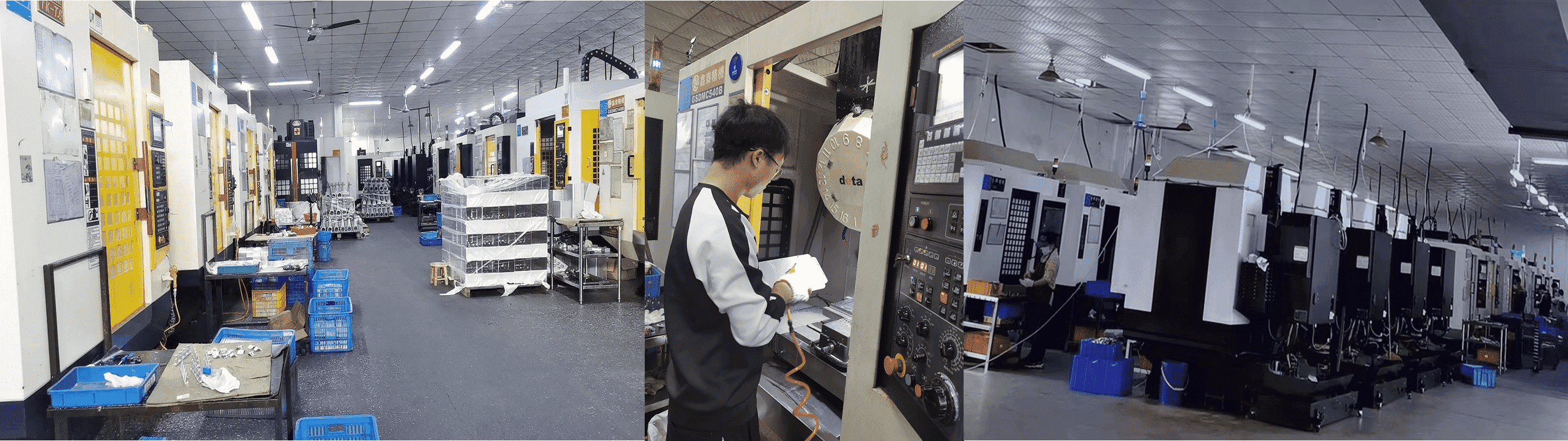 CNC machining workshop CNC milling production line_new_new_new_new